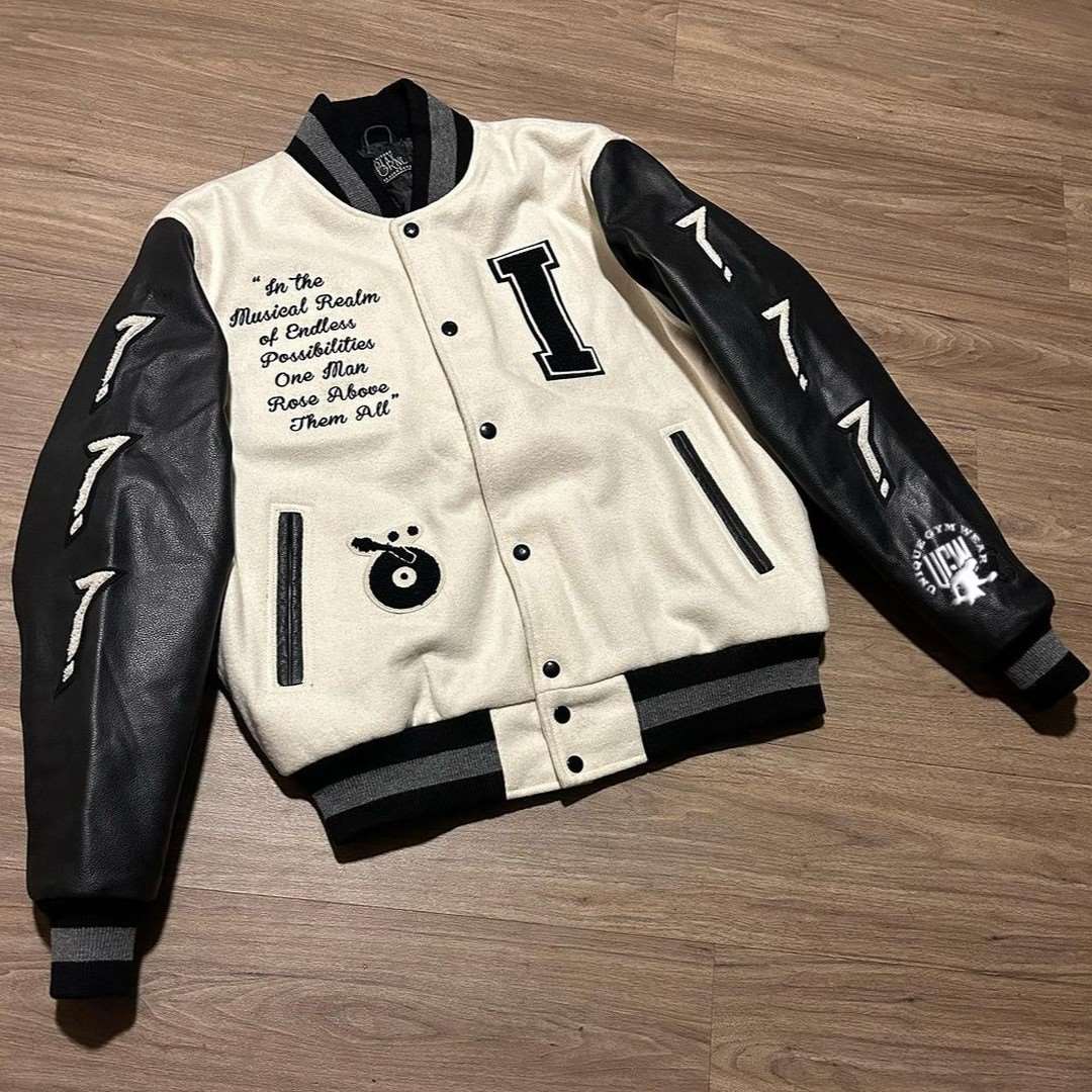 Custom Wholesale Baseball Chenille Embroidery Varsity Jacket