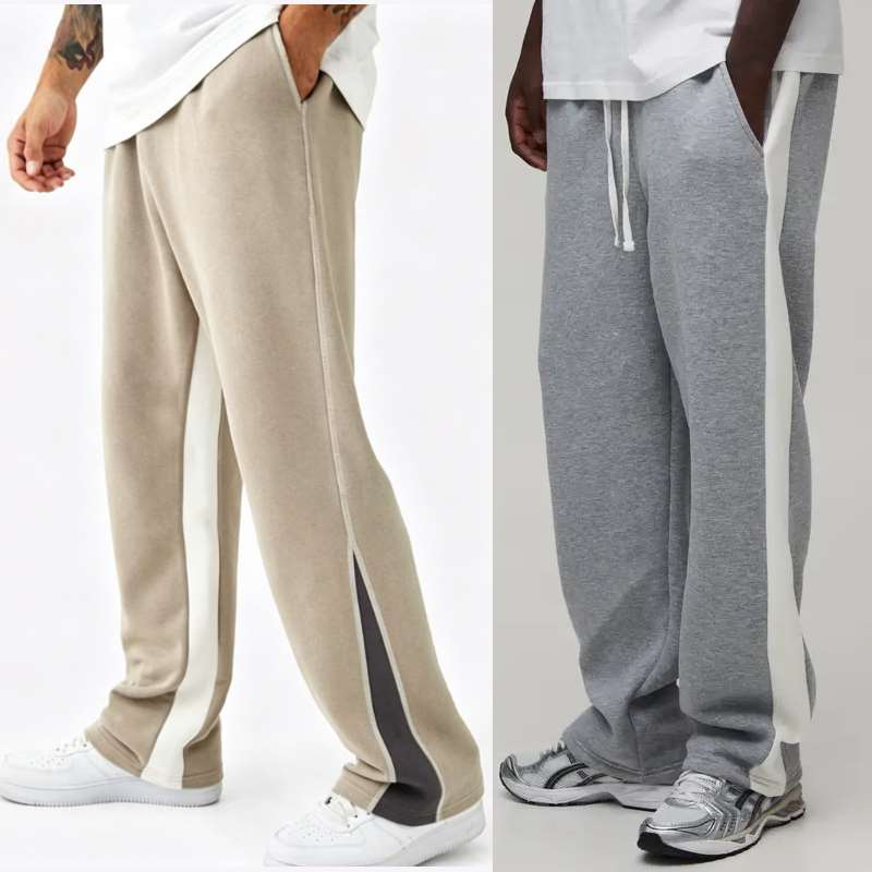 Wholesale French Terry cotton Jogger men Flare Pants supplier